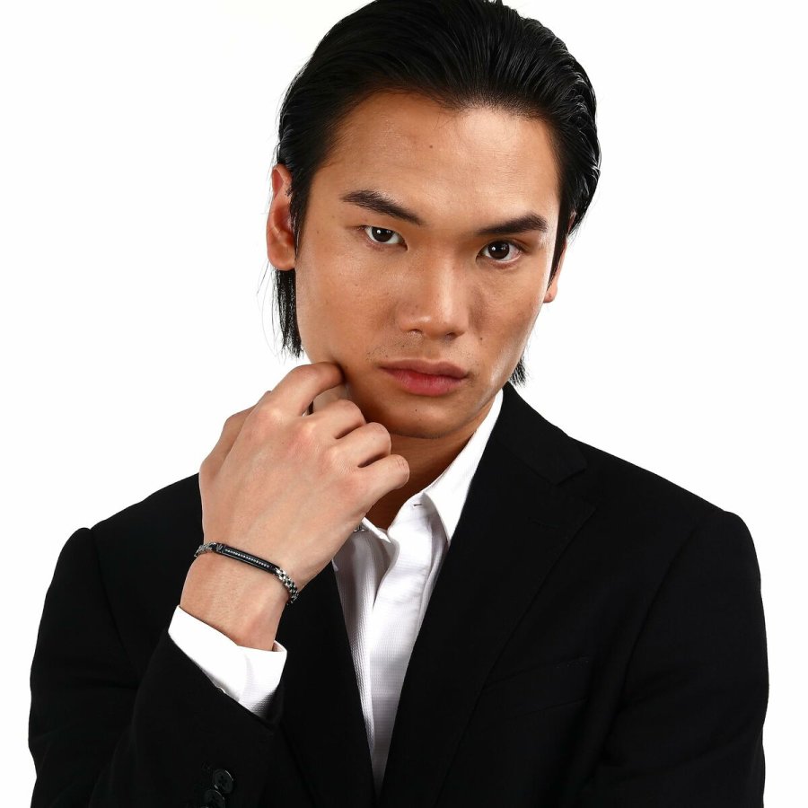 Armbnd til mnd Maserati JM224AVD40 Rustfrit stl #5