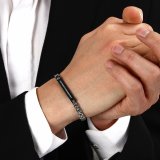 Armbnd til mnd Maserati JM224AVD40 Rustfrit stl #6