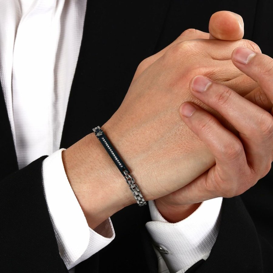 Armbnd til mnd Maserati JM224AVD40 Rustfrit stl #6