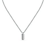 Halsk�de til m�nd Sector SZS114 S�lvfarvet #1