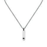 Halsk�de til m�nd Sector SZS124 S�lvfarvet #1