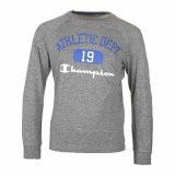 Langrmet T-shirt til Brn Champion Lysegr #1