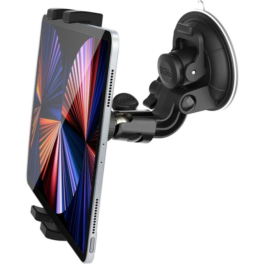 Universal tabletholder til biler Techly I-TABLET-VENT Sort #9