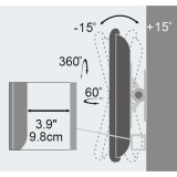 Tablet-holder Techly 301849 Sort (1 enheder) #9