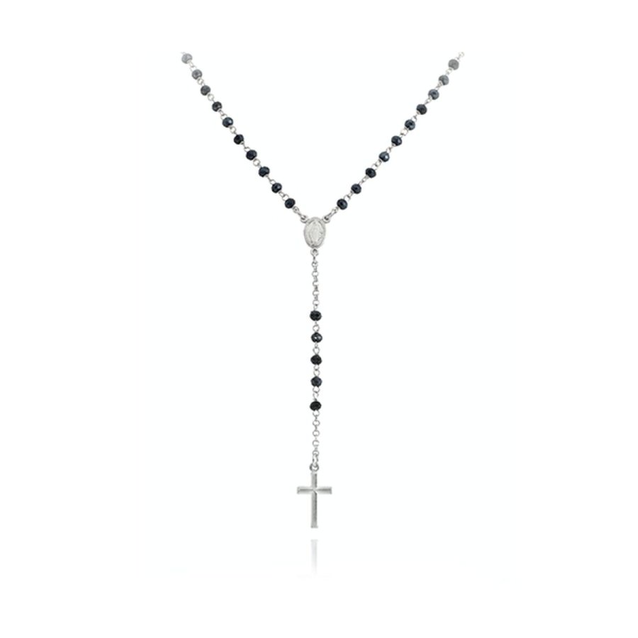 Vedh�ng til kvinder Amen CROBG4 S�lvfarvet #1