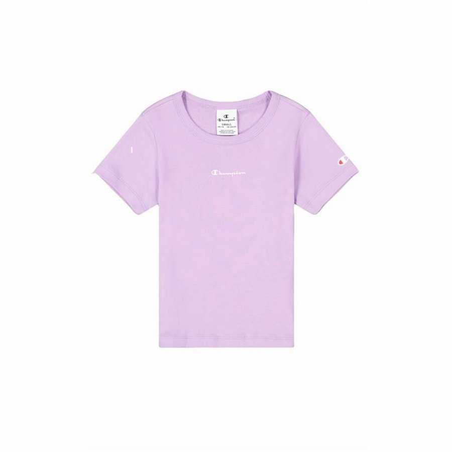 Brne Kortrmet T-shirt Champion Crewneck Lavendel #1