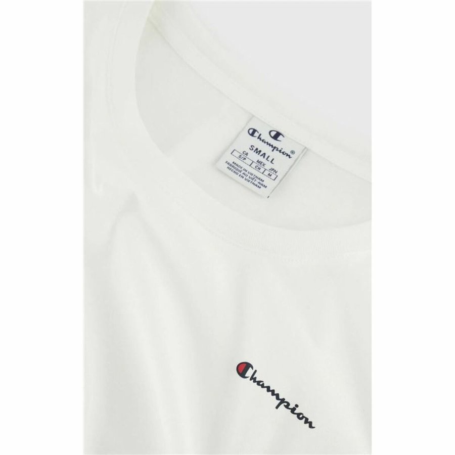Kortrmet T-shirt til Kvinder Champion Crewneck #4