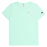 Kortrmet T-shirt til Kvinder Champion Crewneck #1