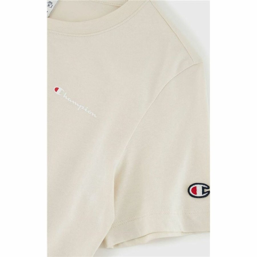 Kortrmet T-shirt til Kvinder Champion Crewneck #4