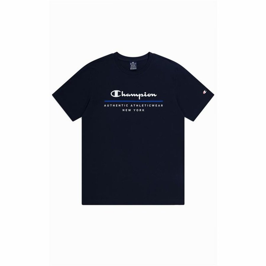 Kortrmet T-shirt til Mnd Champion Crewneck #2