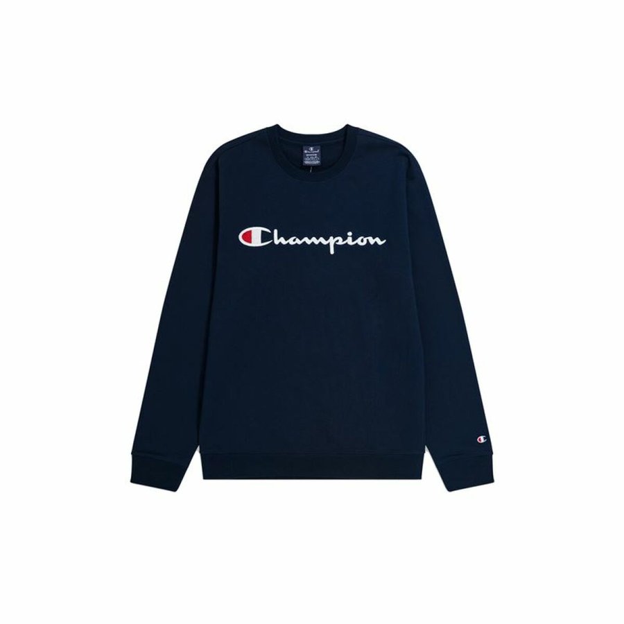 Sweaters uden H�tte til M�nd Champion Crewneck Bl� #1