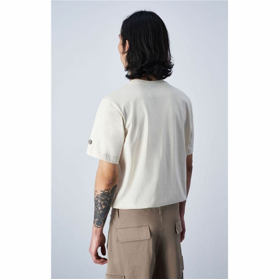 Kortrmet T-shirt til Mnd Champion Crewneck #3