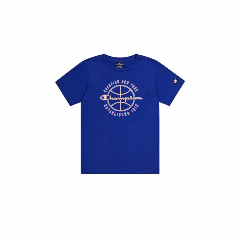 Kortrmet T-shirt til Mnd Champion Crewneck #1