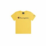 Brne Kortrmet T-shirt Champion Crewneck Gul #1