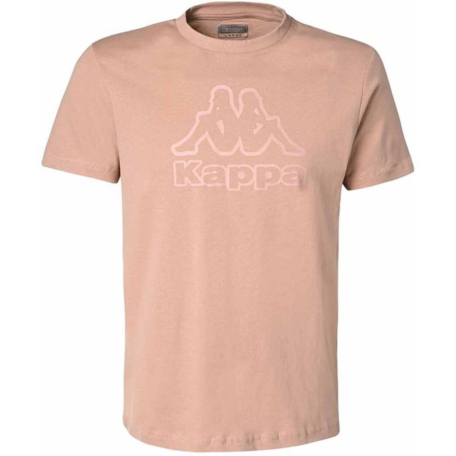 Kort�rmet T-shirt til M�nd Kappa Kremy Korporate Lyser�d #1