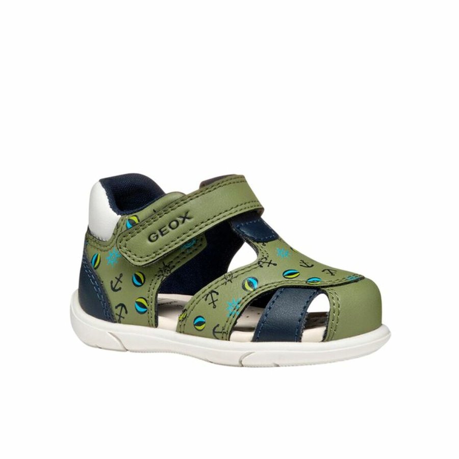 Klipklappere til brn Geox Multy Oliven #4