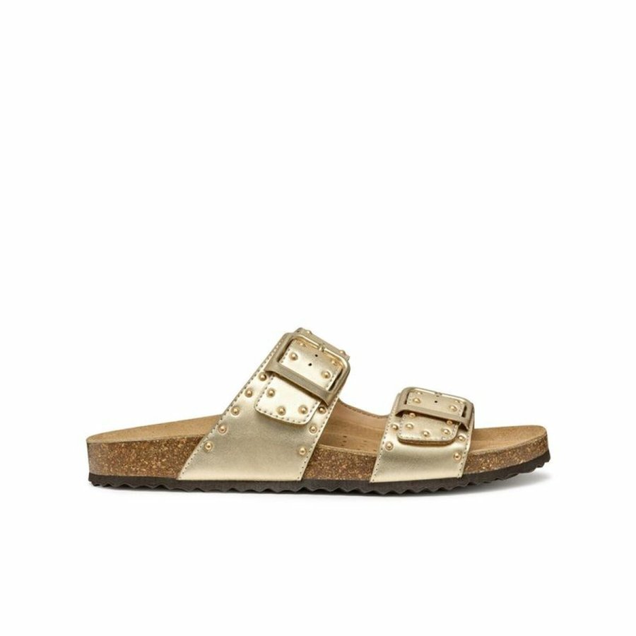 Kvinde Sandaler Geox Brionia R Gul #1