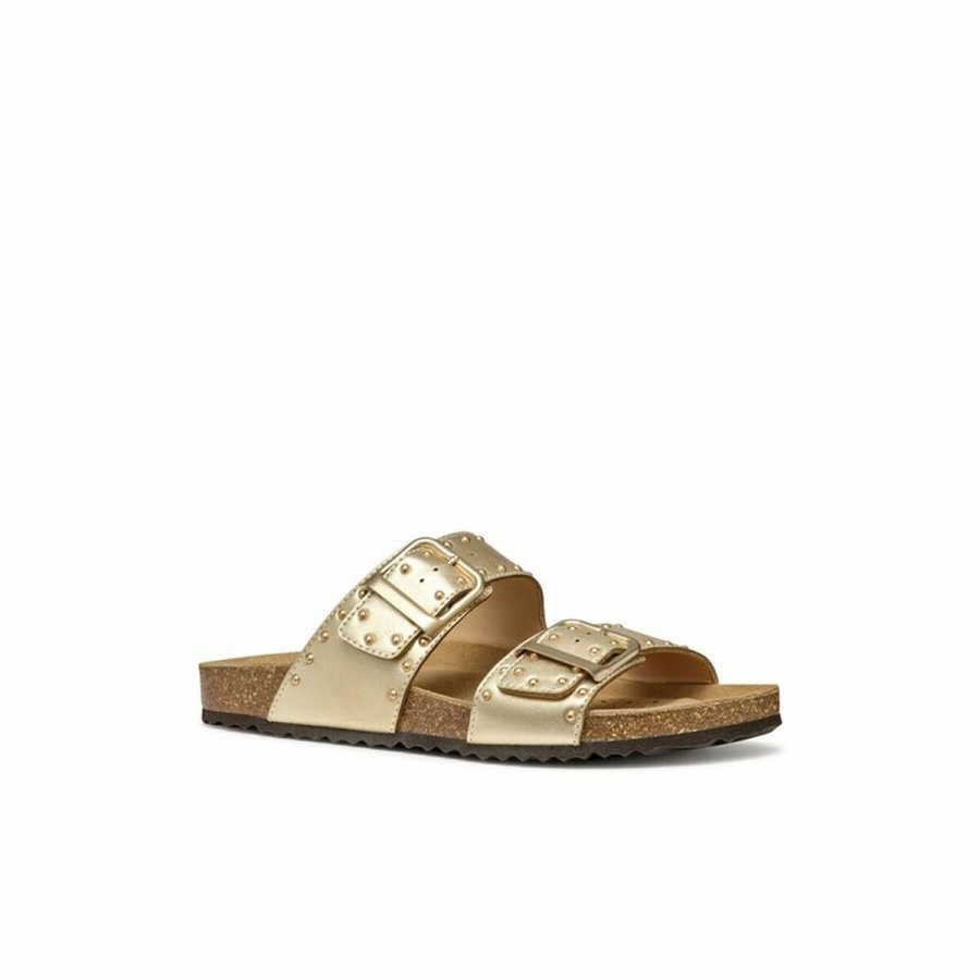 Kvinde Sandaler Geox Brionia R Gul #2