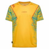 Kortrmet Sport T-shirt La Sportiva Pacer  Gul #1