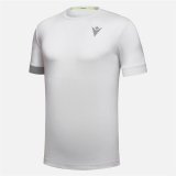 Kort�rmet T-shirt til M�nd Macron Start Cb Juan Hvid Padel #2