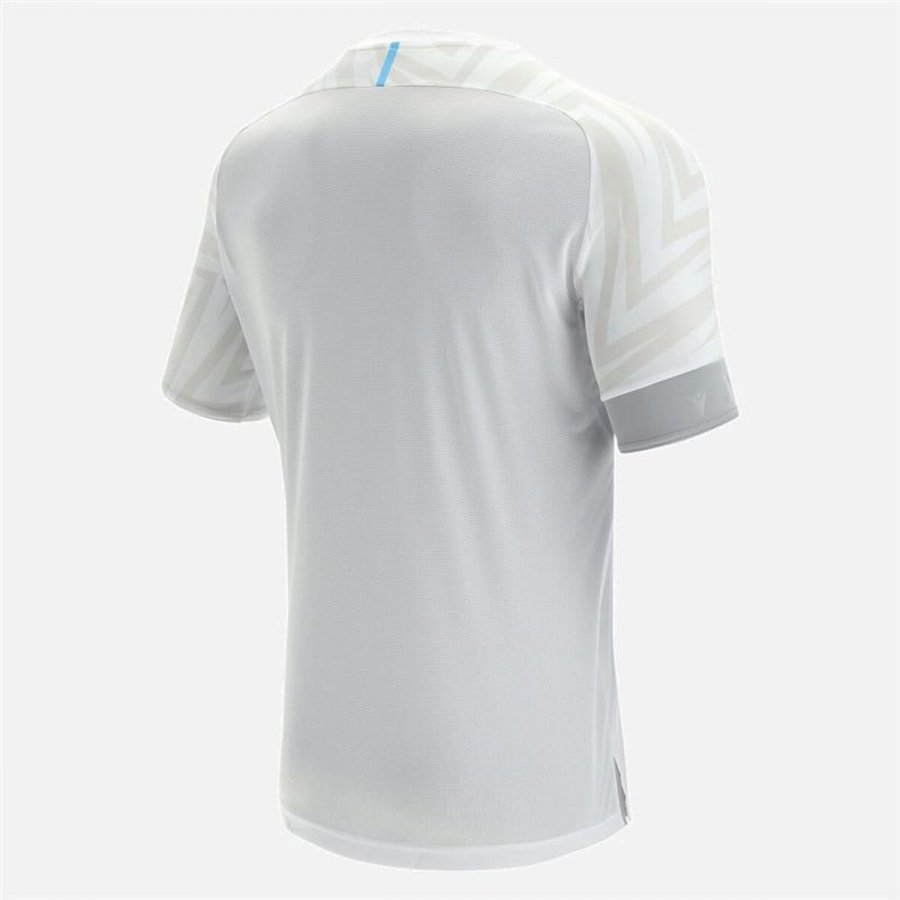 Kort�rmet T-shirt til M�nd Macron Prime Cb Pablo Hvid Padel #3