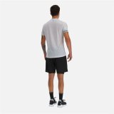 Kort�rmet T-shirt til M�nd Macron Prime Cb Pablo Hvid Padel #5