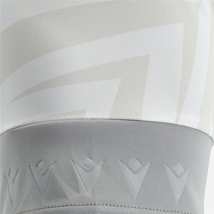 Kort�rmet T-shirt til M�nd Macron Prime Cb Pablo Hvid Padel #7