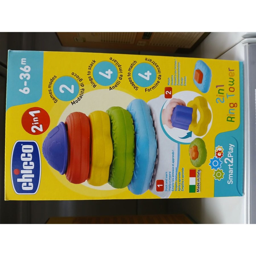 Stabelklodser Chicco Pyramid Ringe #2