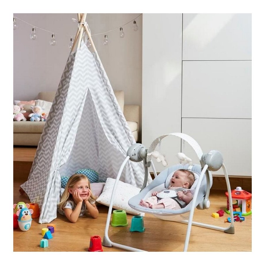Gyngestol Chicco Relax & Play Swing Gr Hvid #2