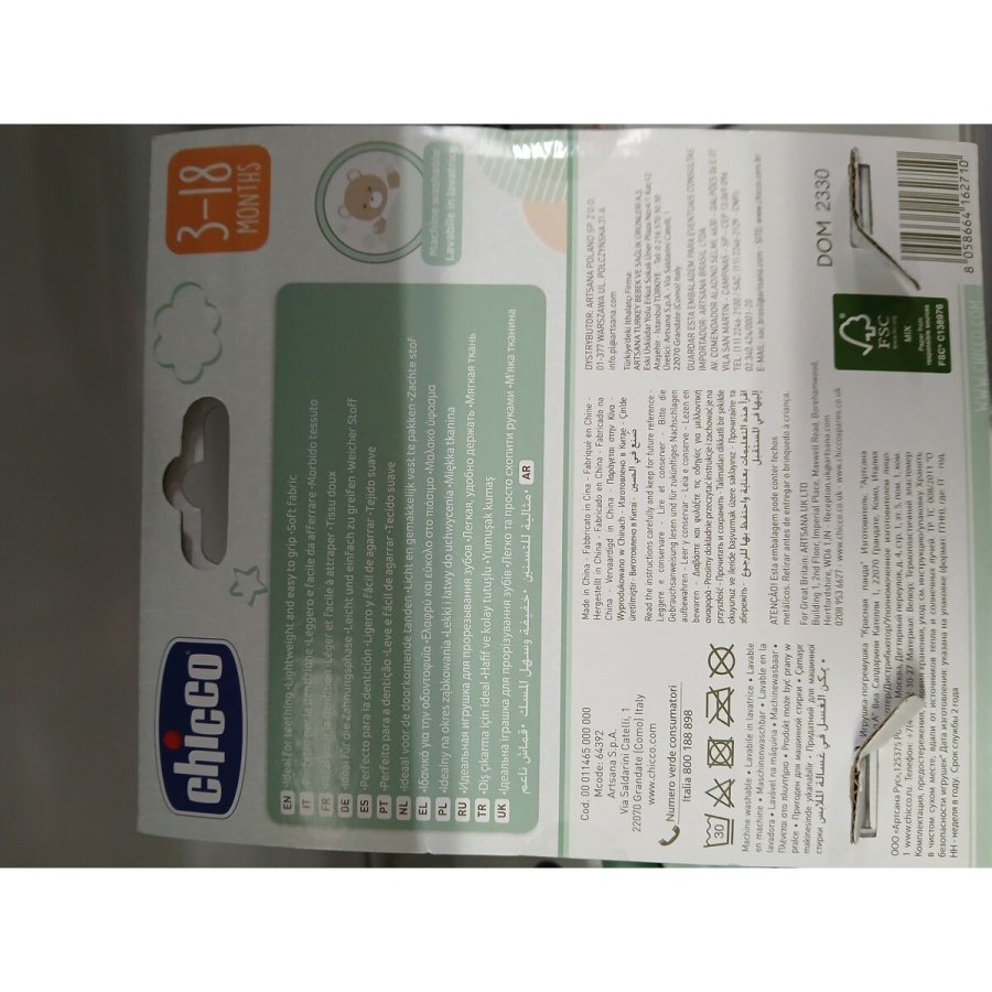 Biderangle Chicco Pandabjrn 9,5 x 5 x 14 cm #2