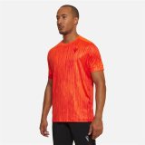 Kort�rmet T-shirt til M�nd Macron Start Cc Juan II Orange Padel #4