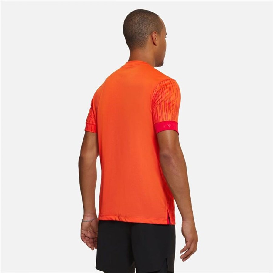 Kort�rmet T-shirt til M�nd Macron Start Cc Juan II Orange Padel #5