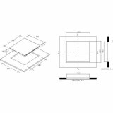 Plade i glaskeramik Rosieres RKD73CT 5500 W #6