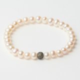 Armbnd til kvinder Lancaster JLA-BR-SB-3-WH 16 mm #1