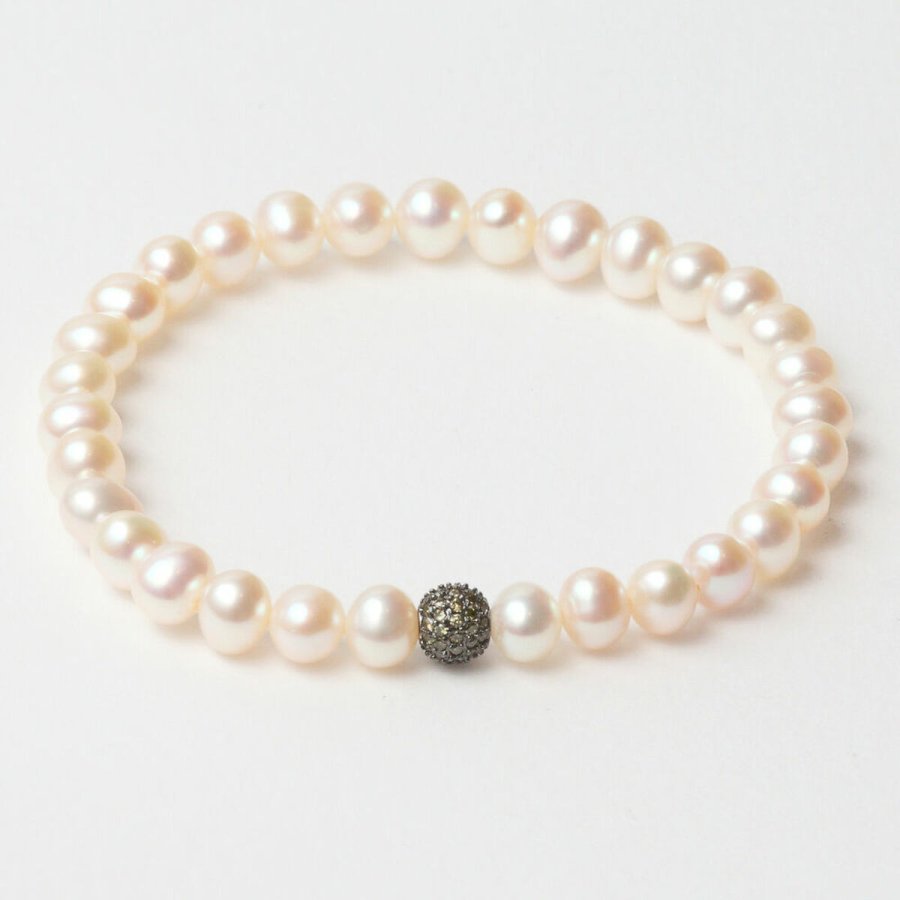 Armbnd til kvinder Lancaster JLA-BR-SB-3-WH 16 mm #1