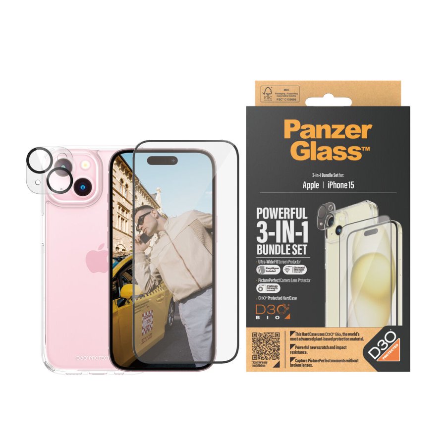 Mobil skrmprojektor Panzer Glass B1172+2809 Apple iPhone 15 #5