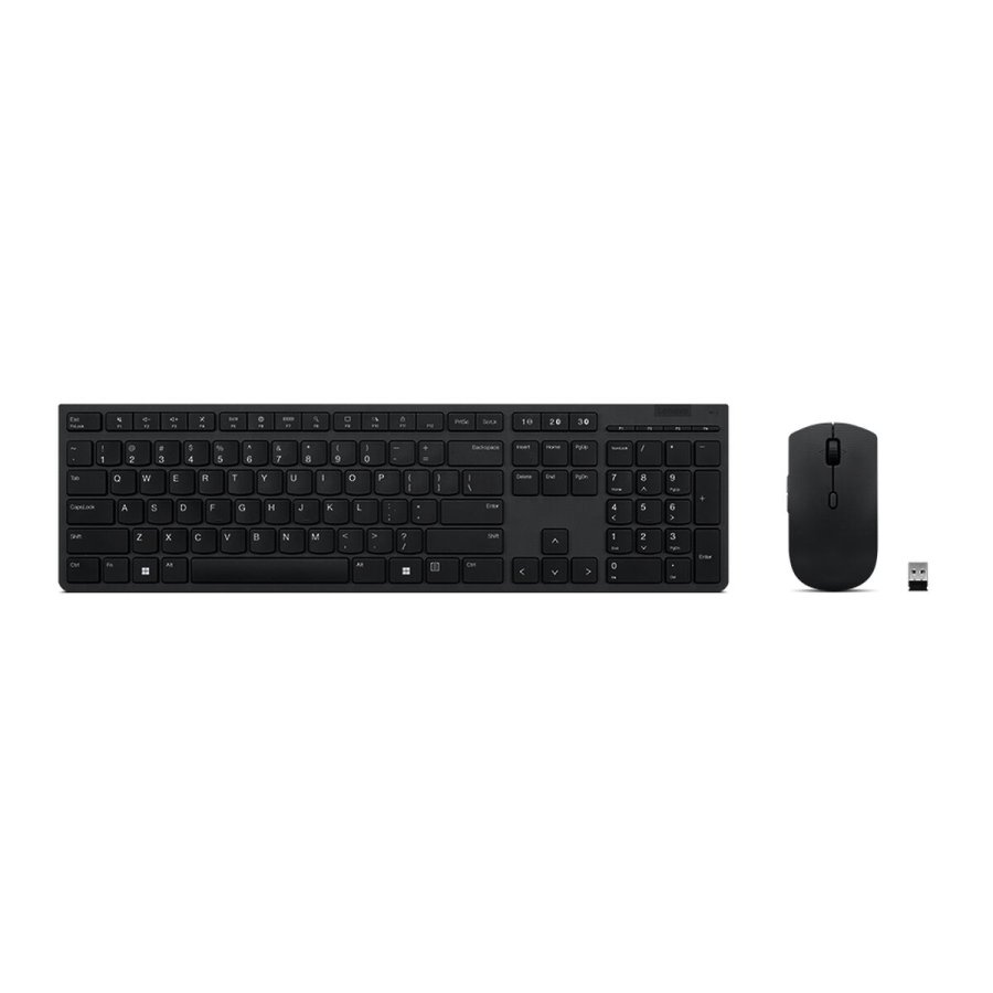 Tastatur og mus Lenovo 4X31K03961 Gr� portugisisk #1