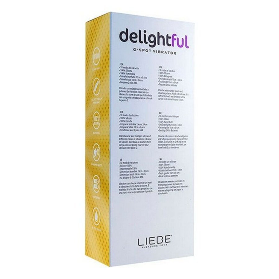 Vibrator Liebe Delightful Violet 15 cm  3,4 cm #9