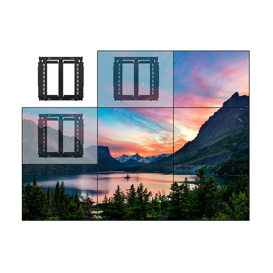 Skrm bord sttte B-Tech BT8312/B V2 70