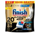 Opvaskemaskine tabletter Finish Ultimate Plus (20 enheder) #1