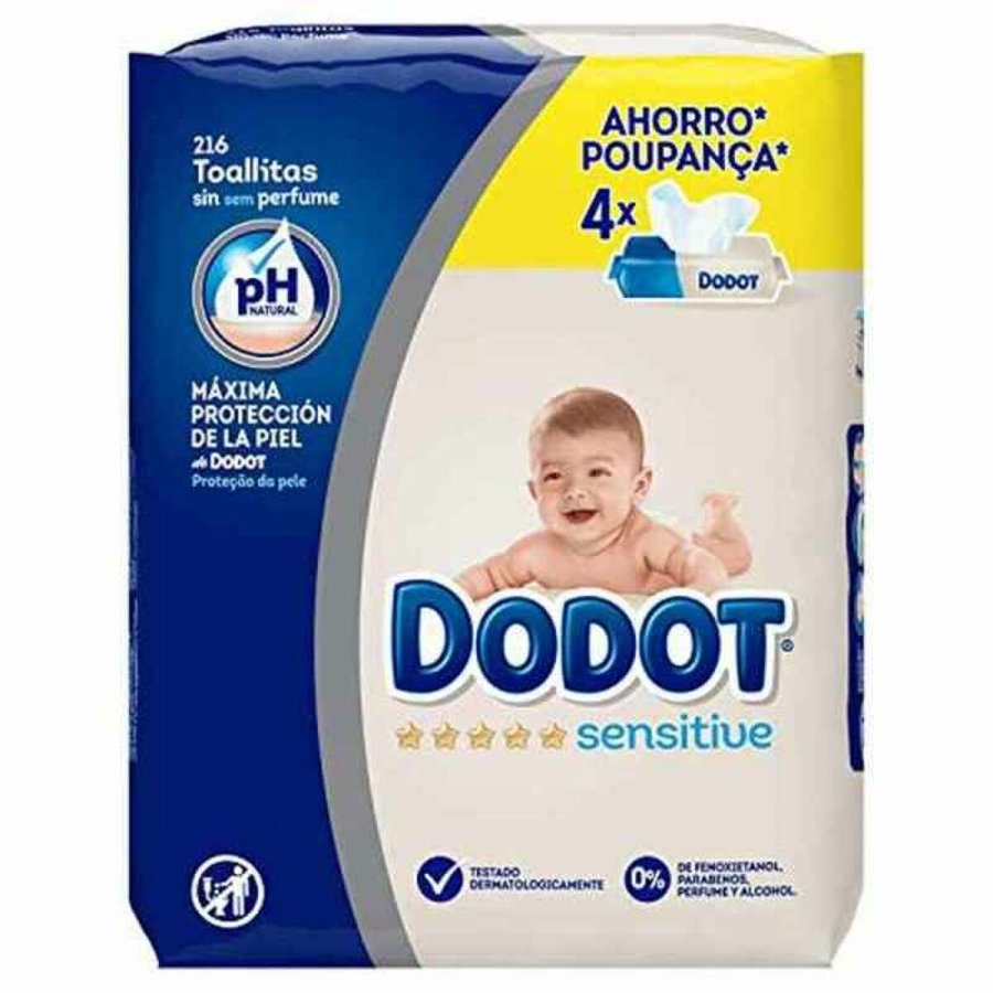 Vdservietter Sensitive PH Dodot 216 uds #1