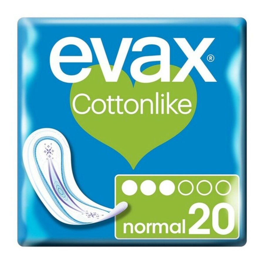 Almindelige Hygiejnebind uden Vinger Evax Cottonlike (20 uds) 20 enheder #1