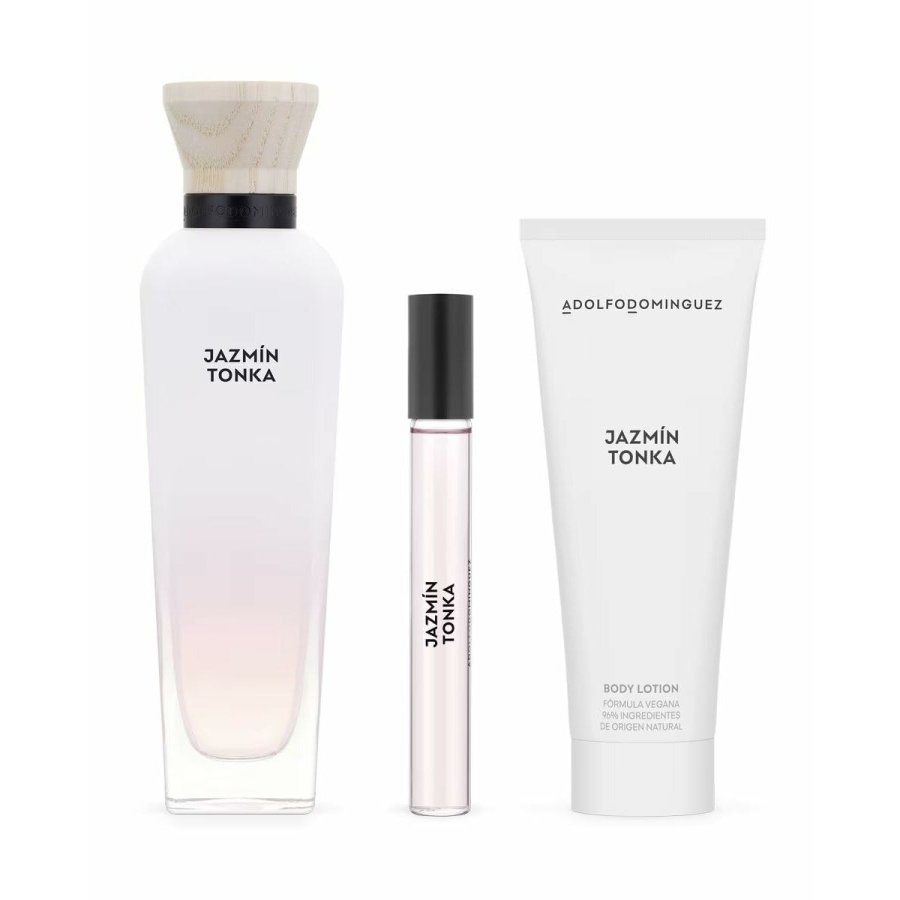 Parfume st til kvinder Adolfo Dominguez Jazmn Tonka 3 Dele #2