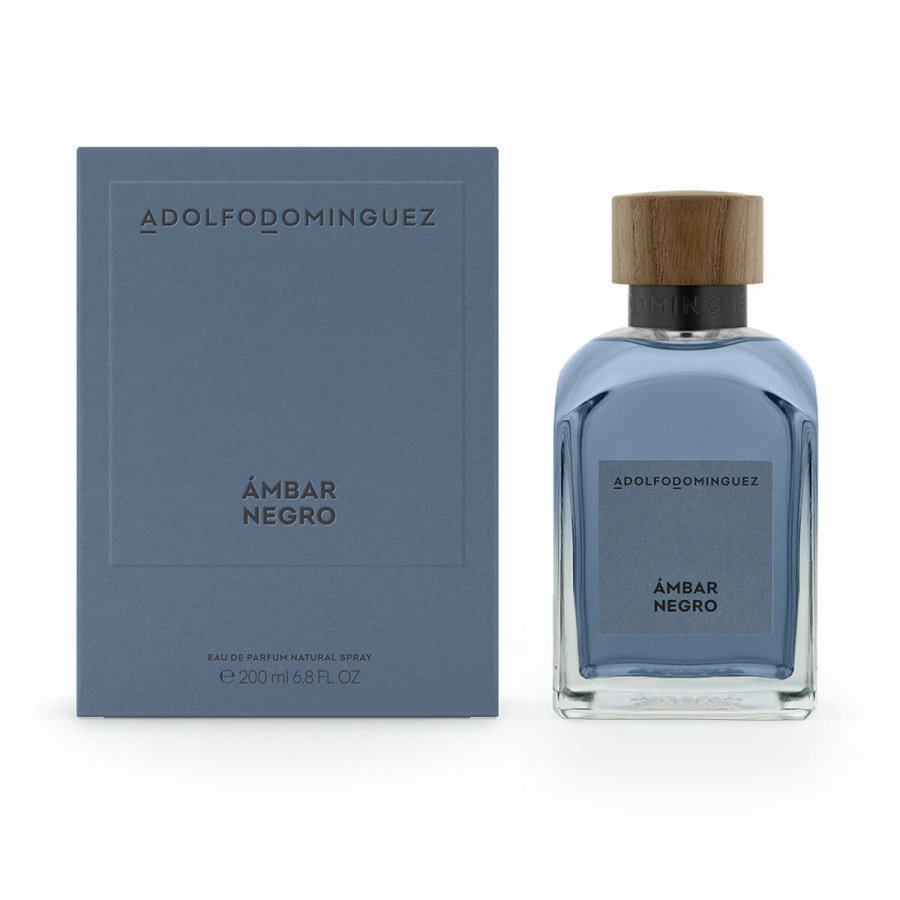Herreparfume Adolfo Dominguez AMBAR NEGRO EDP 200 ml #1