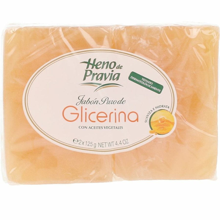 Naturlig Glycerin Hndsbe Heno De Pravia Aceites Vegetales 125 g 2 enheder #1