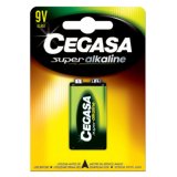 Alkaline Batteri Cegasa B.6LR61 9V #1