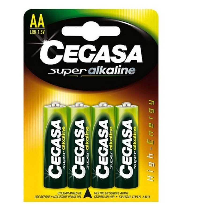 Alkalinebatterier Cegasa B.LR6 AA 1,5V (4 uds) #2