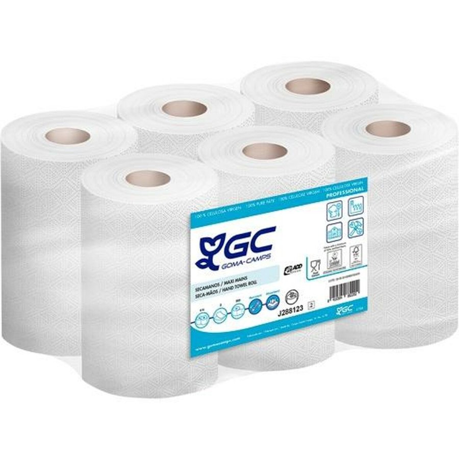 Hndtrringspapir GC Hvid 60 m #1