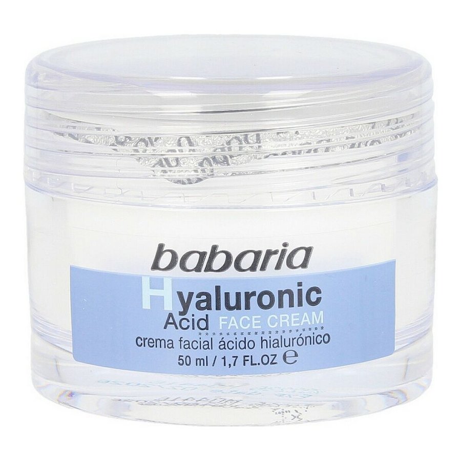 Fugtgivende ansigtscreme Babaria Hyaluronsyre (50 ml) #1