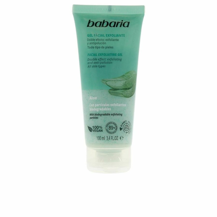 Eksfolierende ansigtsgel Babaria Aloe Vera Aloe Vera 100 ml #1